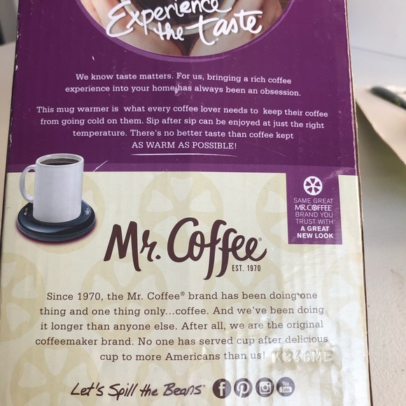 NWB Mr.Coffee Mug Warmer and Tovolo Stand-Up Tea Infuser Bundle - Picture 6 of 7